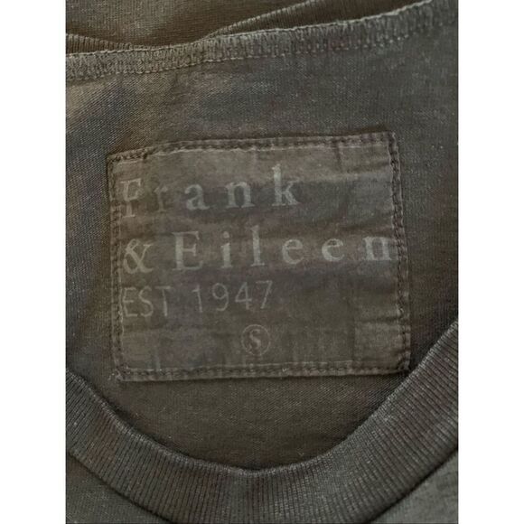 Frank & Eileen Aiden Vintage Muscle Tee in Black Size S - Picture 9 of 12